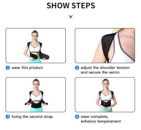 Adjustable Back Posture Corrector Belt – Pain Relief & Confidence Boost for Men & Women