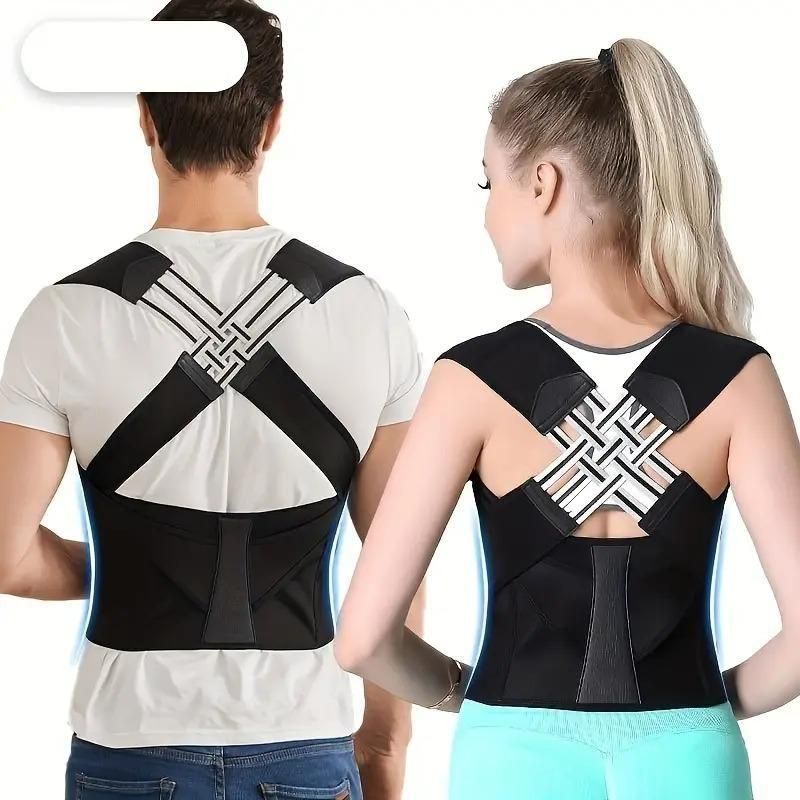 Adjustable Back Posture Corrector Belt – Pain Relief & Confidence Boost for Men & Women